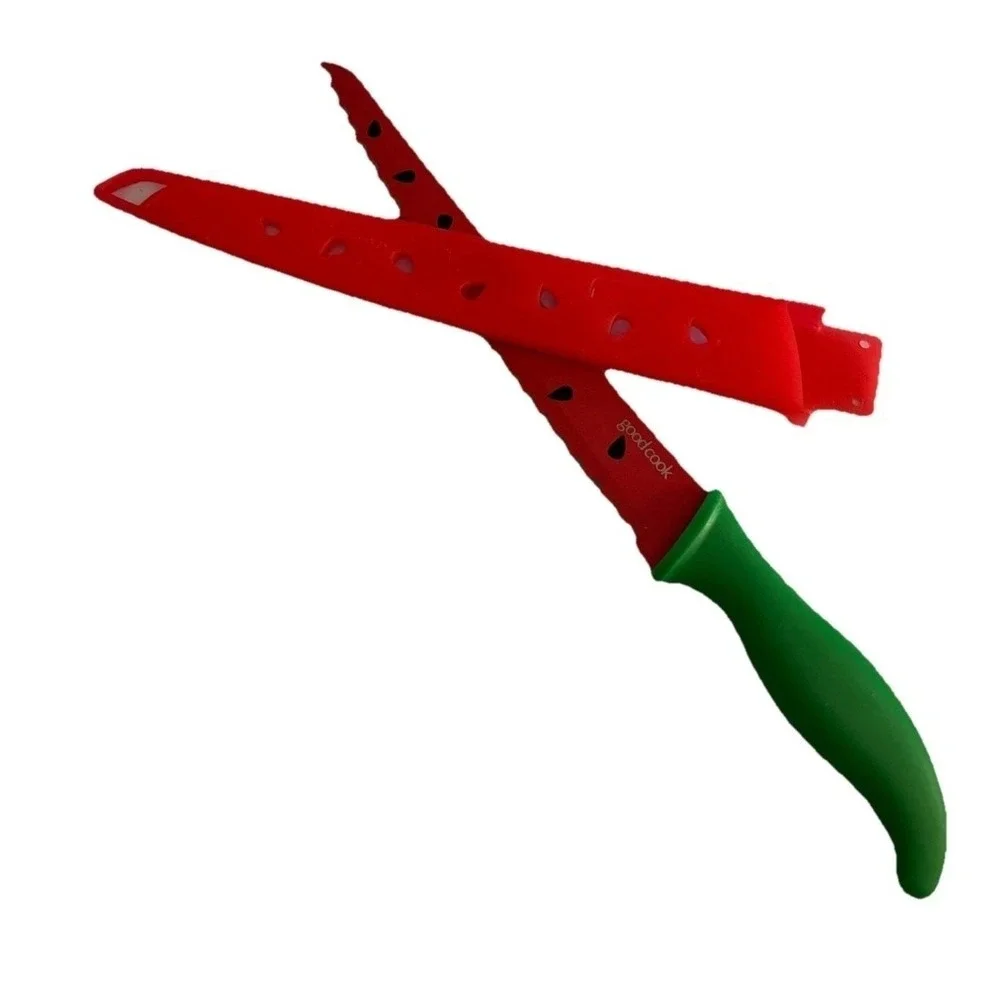 Good Cook Brand  14'' Knife With Sheaf Cut Fruits Vegetables Bread Watermelon‎